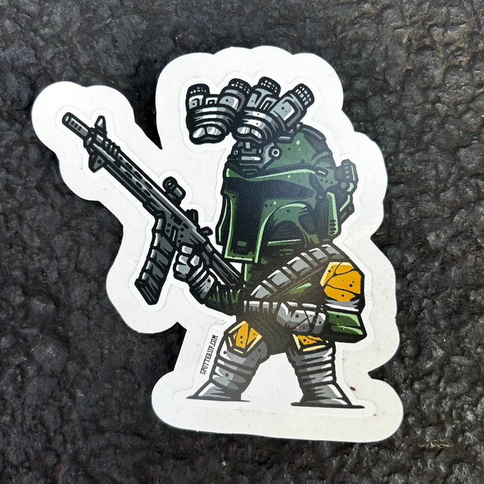 Sticker Baby Mando