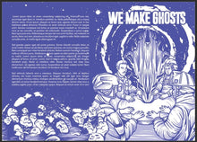 Literature: Book We Make Ghosts, Warrior's 365 Day Devotional Paperback Signed Copy with Stickers