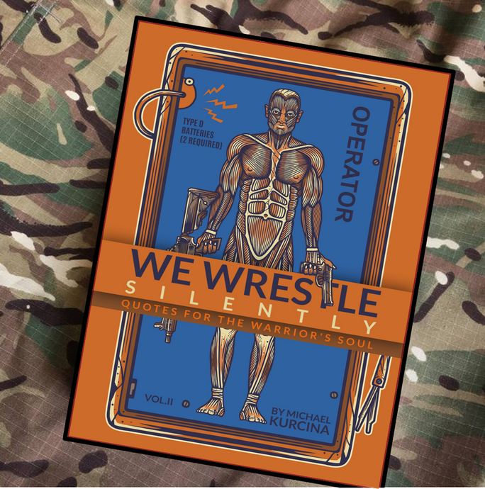 Literature: We Wrestle Silently PAPERBACK Signed by Author VOLUME II